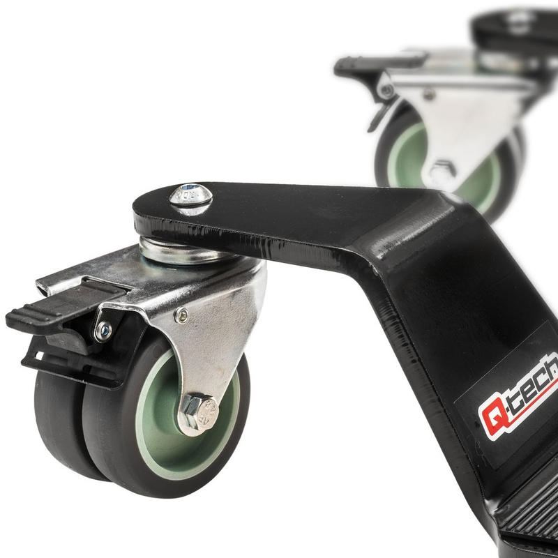 Almohadilla móvil debajo del soporte principal Q-TECH Extra HD negra