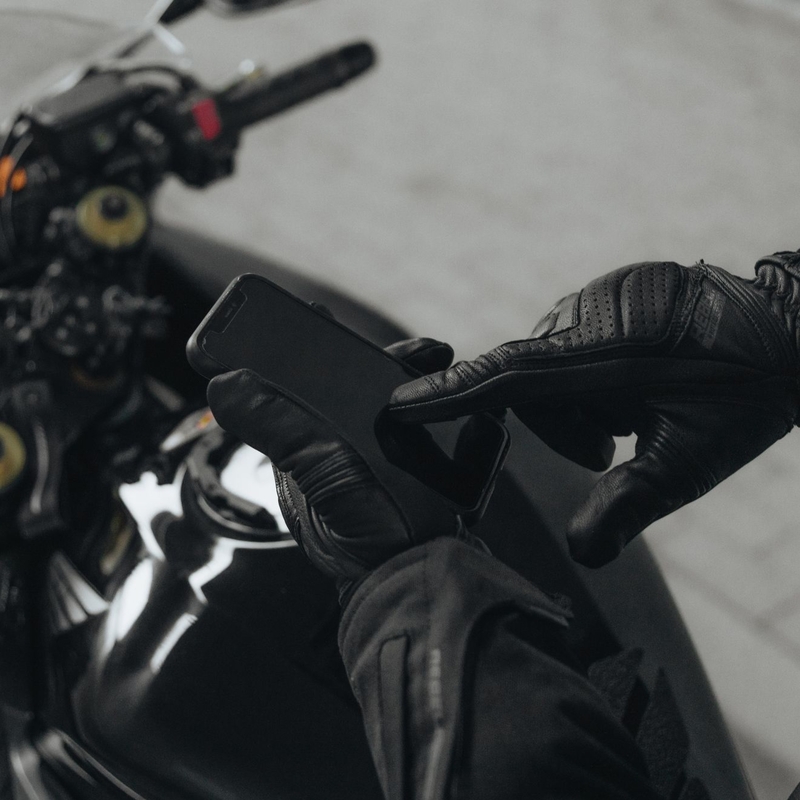 Guantes de moto Rebelhorn Hike II negros