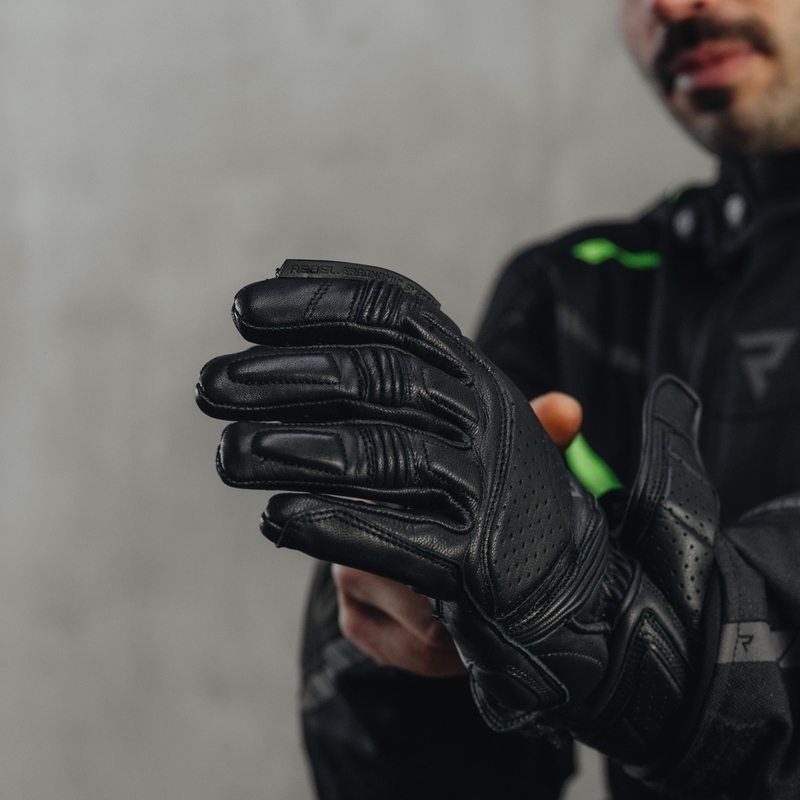 Guantes de moto Rebelhorn Hike II negros