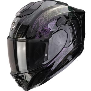 Casco integral de moto Scorpion EXO-1500 Air Fantasy color negro camaleón