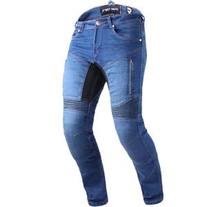 Vaqueros de moto Blue Street Racer Stretch II CE