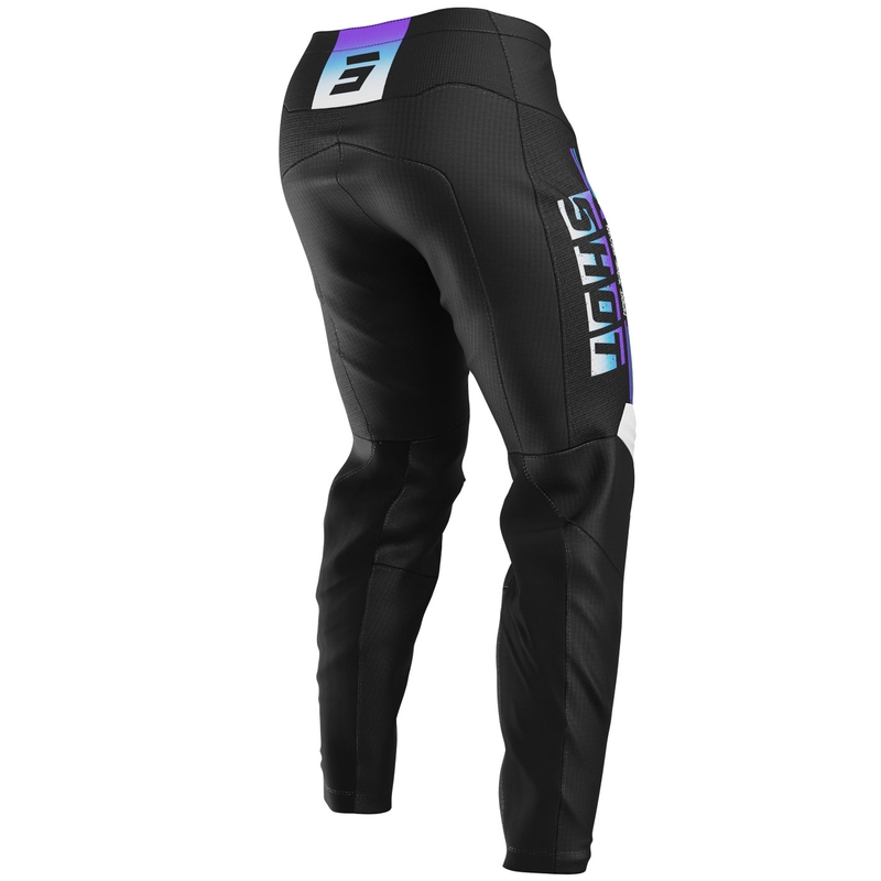Pantalones de motocross Shot Devo Block morados