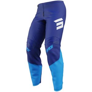 Pantalones de motocross Shot Draw Private azules