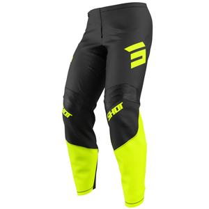 Pantalones MX Shot Draw Private Amarillo Fluo