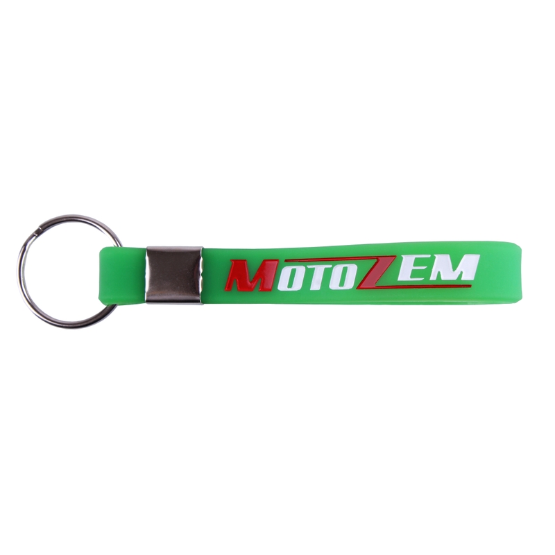 MotoZem llavero verde