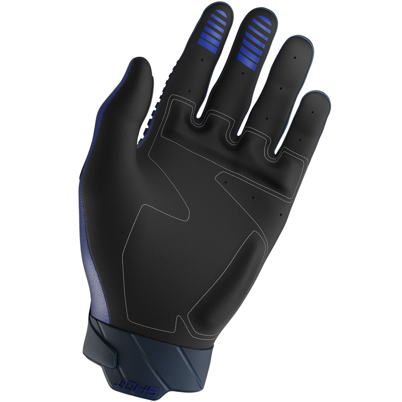 Guantes de motocross Shot Core Max azul
