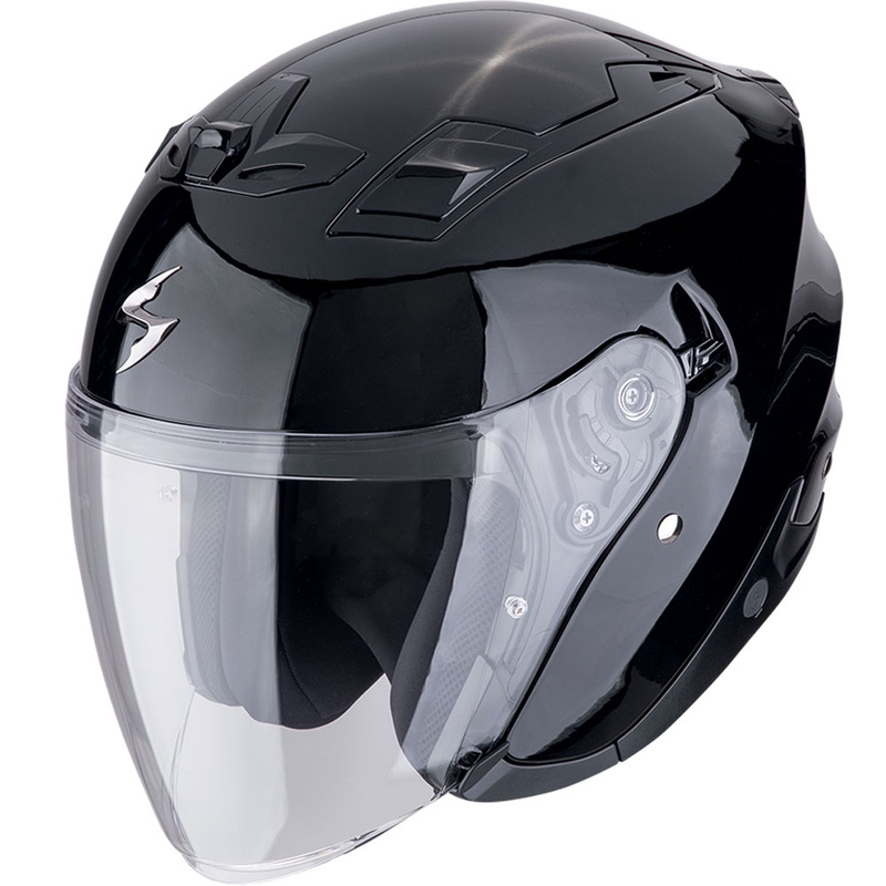 Casco de moto abierto Scorpion EXO-Z1 SOLID negro metalizado