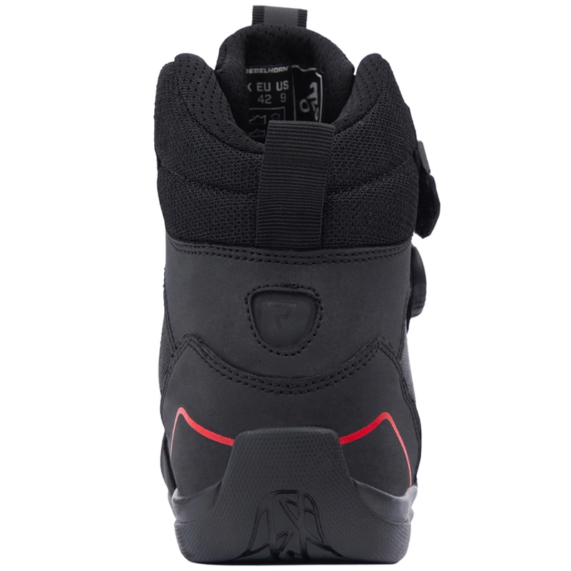 Botas de moto Rebelhorn Spark II negro-rojo