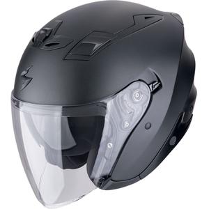 Casco de moto abierto Scorpion EXO-Z1 SOLID negro perla mate