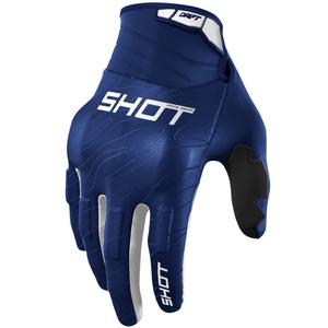 Guantes de motocross Shot Drift Onyx azul
