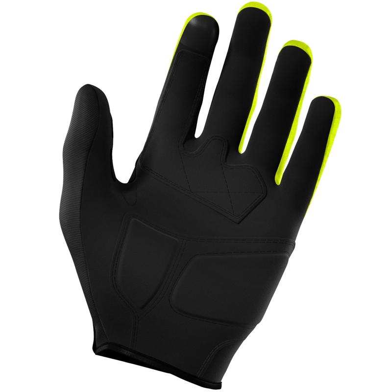 Guantes de motocross Shot Drift Onyx amarillo fluo