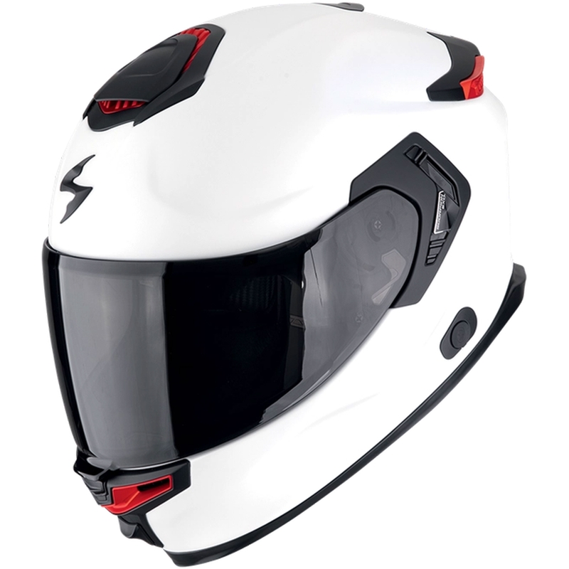Casco integral de moto Scorpion EXO-GT SP Air SOLID blanco perla mate