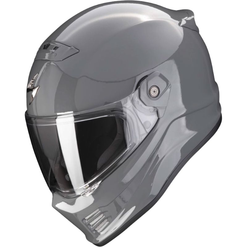 Casco integral de motocicleta SCORPION COVERT FX gris cemento