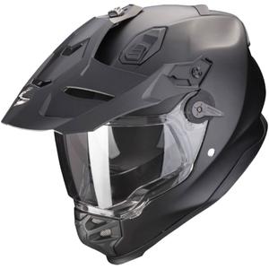 Casco moto enduro SCORPION ADF-9000 AIR Sólido negro perla mate
