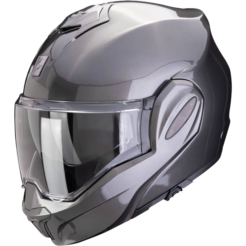 Casco Scorpion EXO-TECH EVO PRO SOLID gris metalizado basculante