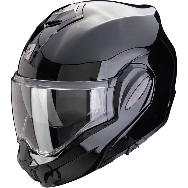 Casco abatible Scorpion EXO-TECH EVO PRO SOLID negro metalizado