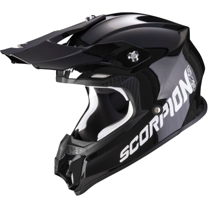 Casco de motocross Scorpion VX-16 EVO AIR Solid negro