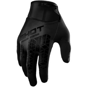 Guantes de motocross Shot Vision Tech negros
