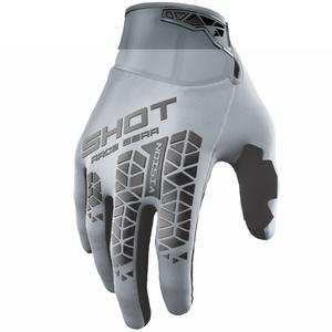 Guantes de motocross Shot Vision Tech grises