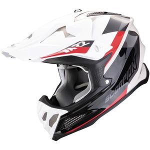 Casco de motocross Scorpion VX-22 Air BETA negro-blanco-arena