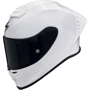 Casco integral de moto Scorpion EXO-R1 EVO AIR FIM Racing #1 Solid Pearl White