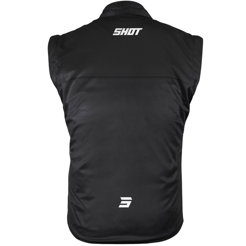 Chaleco de moto Shot Bodywarmer Calm negro