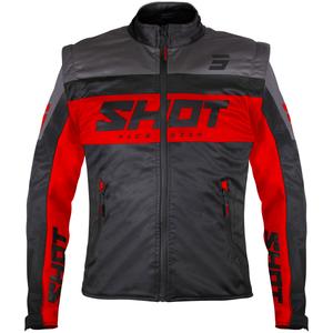 Chaqueta softshell Shot Softshell Lite negro-rojo