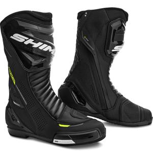 Botas de moto Shima RX-3 negro-amarillo fluo