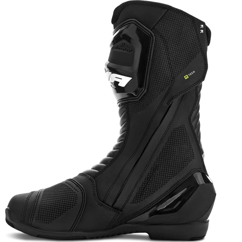 Botas de moto Shima RX-3 negro-amarillo fluo