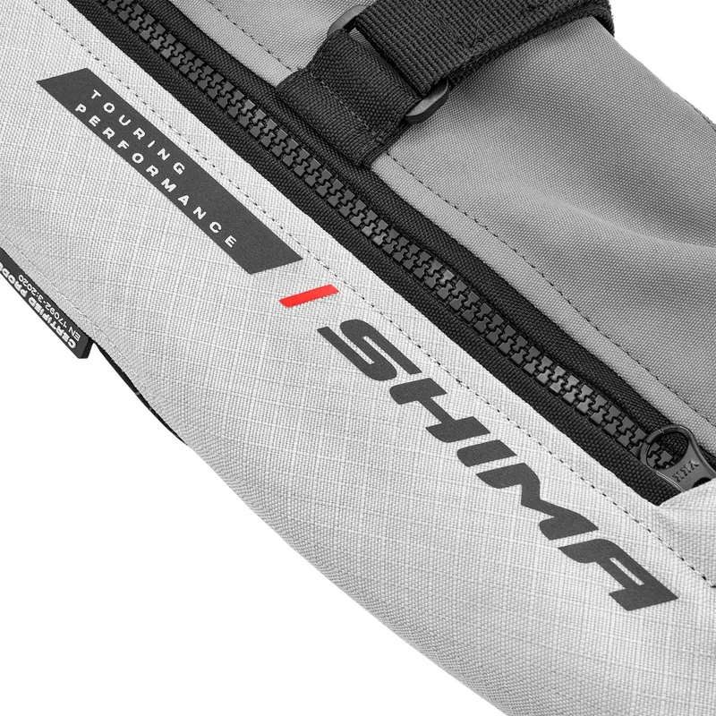 Chaqueta de moto Shima Tracker gris claro