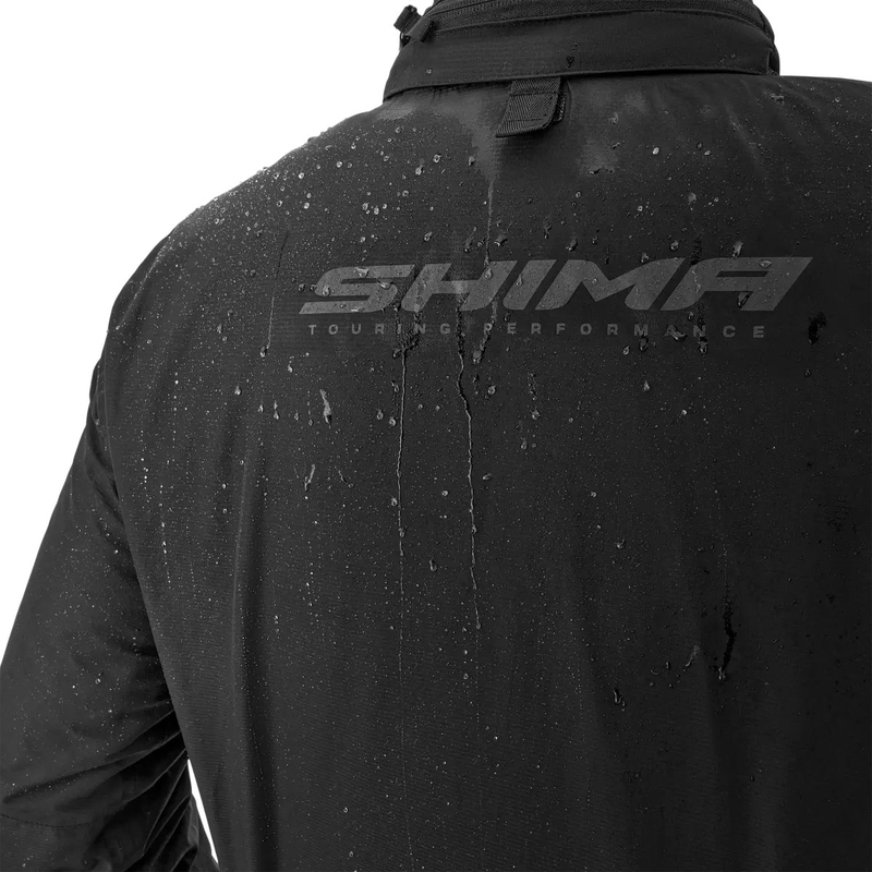 Chaqueta de moto Shima Tracker gris claro