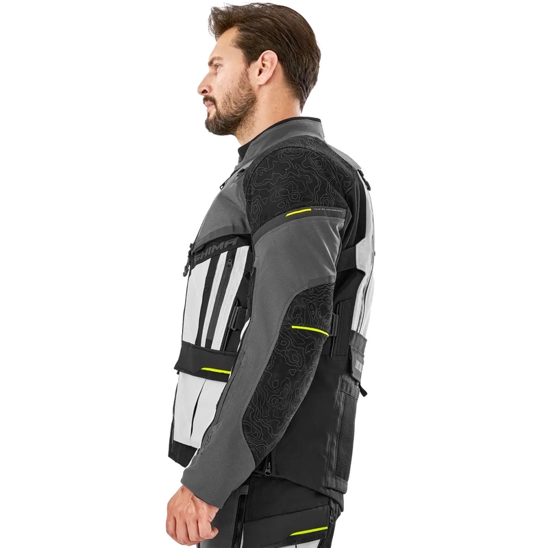 Chaqueta de moto Shima Tracker gris