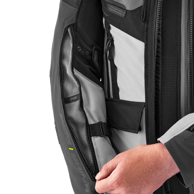 Chaqueta de moto Shima Tracker gris