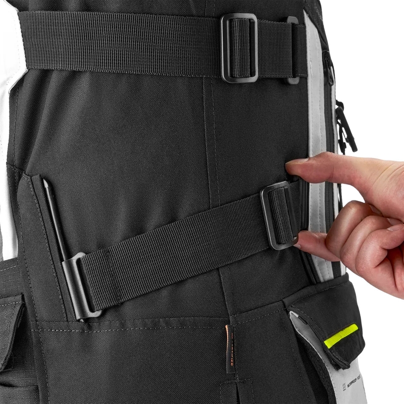 Chaqueta de moto Shima Tracker gris