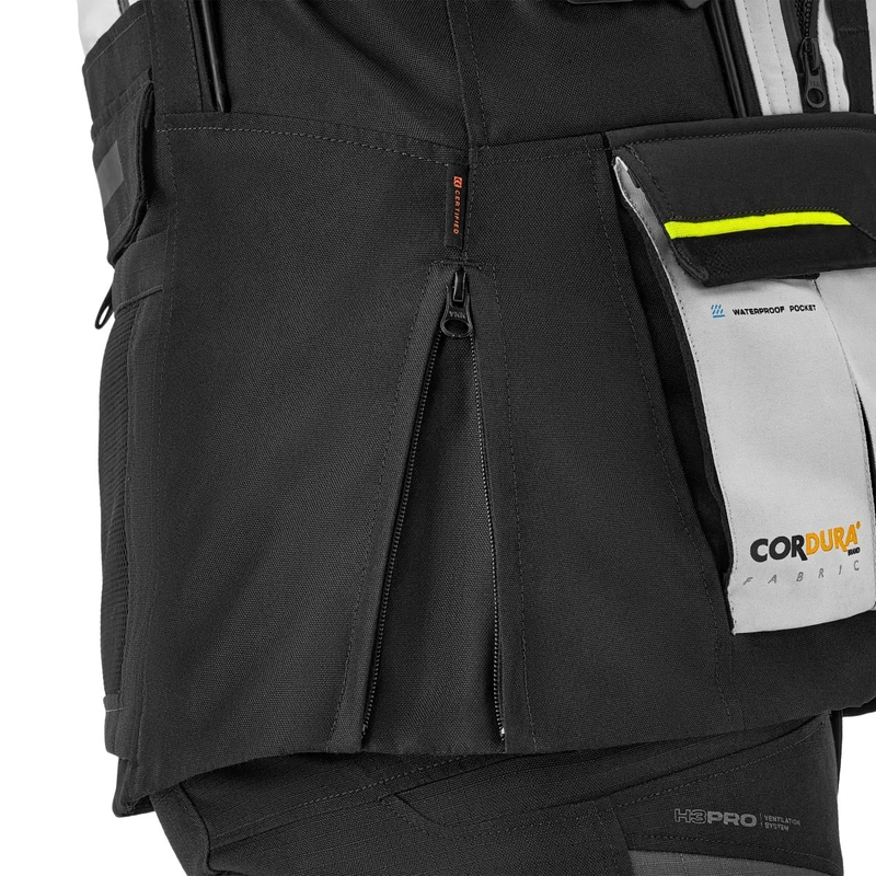 Chaqueta de moto Shima Tracker gris