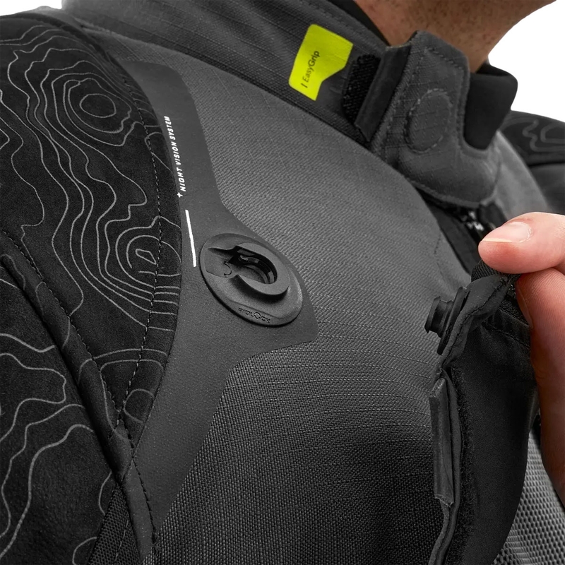Chaqueta de moto Shima Tracker gris