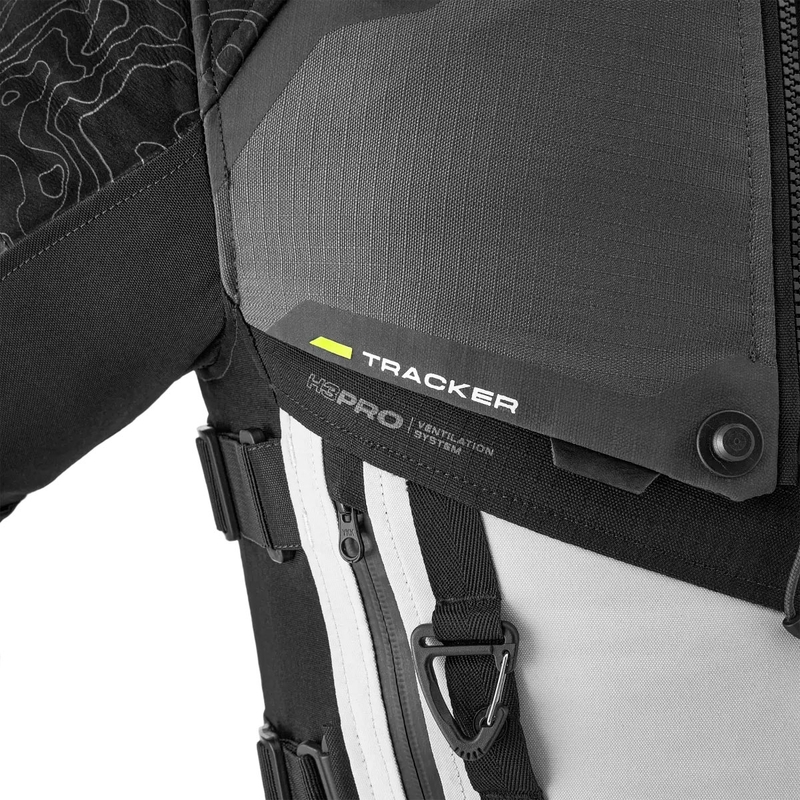 Chaqueta de moto Shima Tracker gris