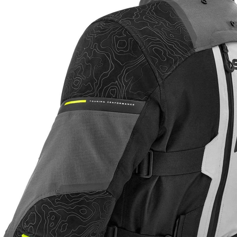 Chaqueta de moto Shima Tracker gris