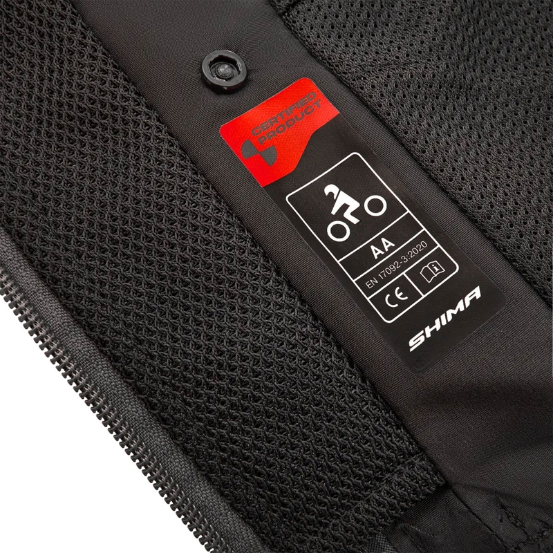 Chaqueta de moto Shima Tracker gris