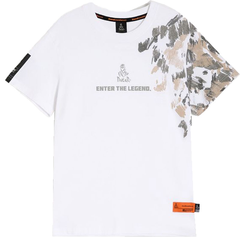 Camiseta blanca Dakar DES 0825