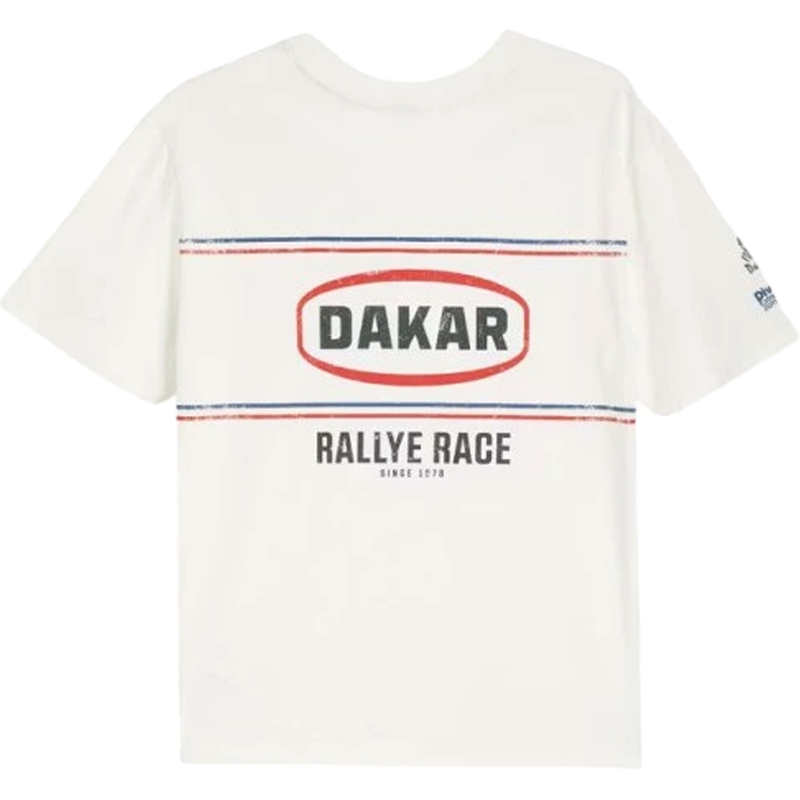 Camiseta Dakar Vint OV blanca