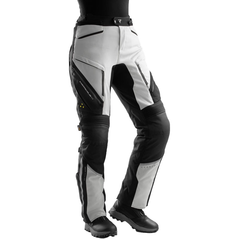 Pantalón de moto Rebelhorn Hardy 3.0 para mujer negro-gris