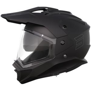 Casco de moto enduro Shot Trek Max Vision Solid negro mate