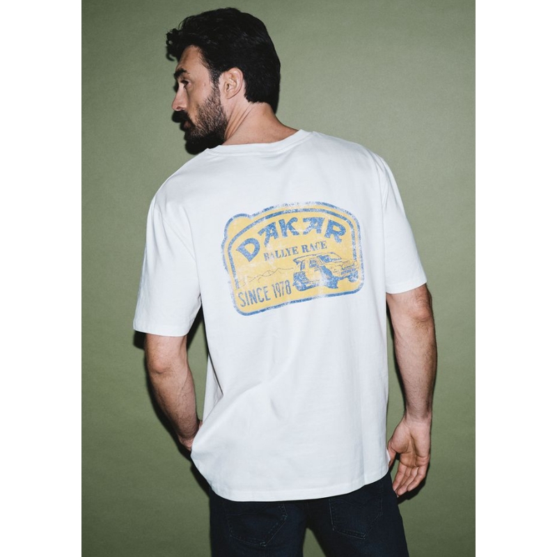 Camiseta blanca Dakar Vint B