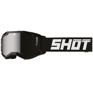 Gafas de motocross Shot Rocket Kid 2.0 Drop Black con lentes de iridio