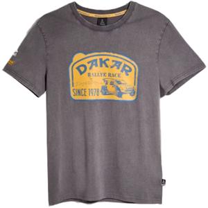 Camiseta Dakar Vint 01 gris oscuro