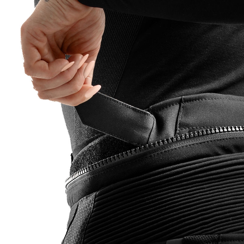 Pantalones de moto extendidos Rebelhorn Hiflow V para mujer negros