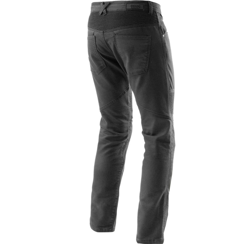 Vaqueros de moto alargados Rebelhorn Revolt Monolayer negros