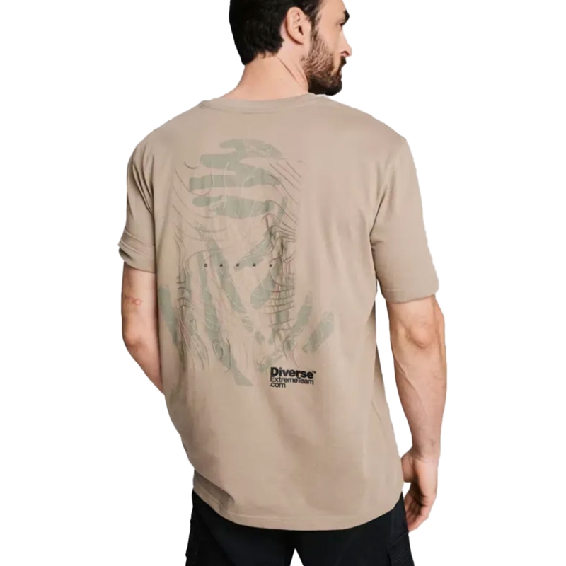 Camiseta Dakar DES DSRT 0125 caqui