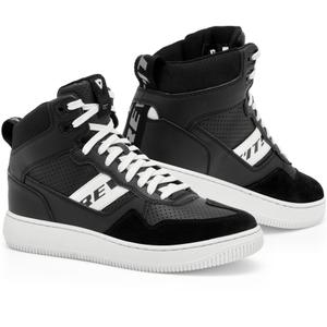 Botas de moto Revit Pacer en blanco y negro